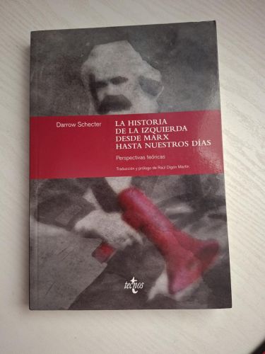 Portada del libro de La historia de la izquierda desde Marx hasta nuestros días. Perspectivas teóricas