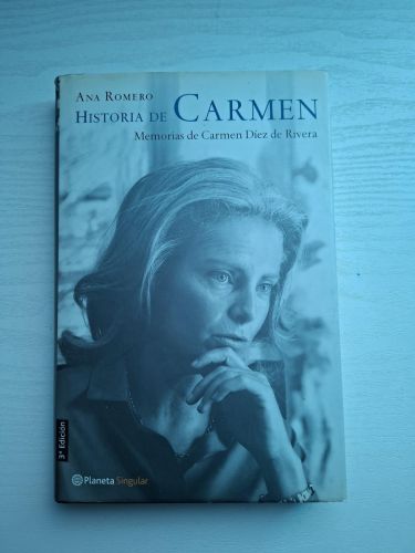 Portada del libro de Historia de Carmen