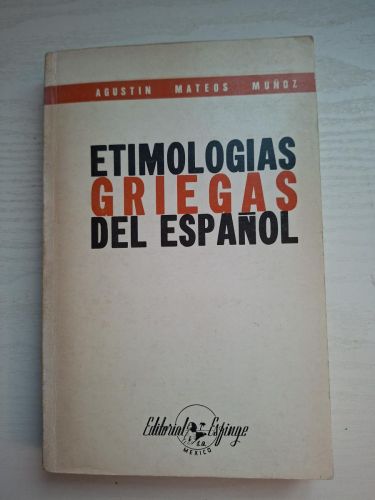 Etimologías griegas del español