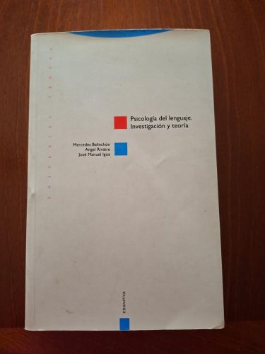 Psicología del lenguaje. Investigación y teoría